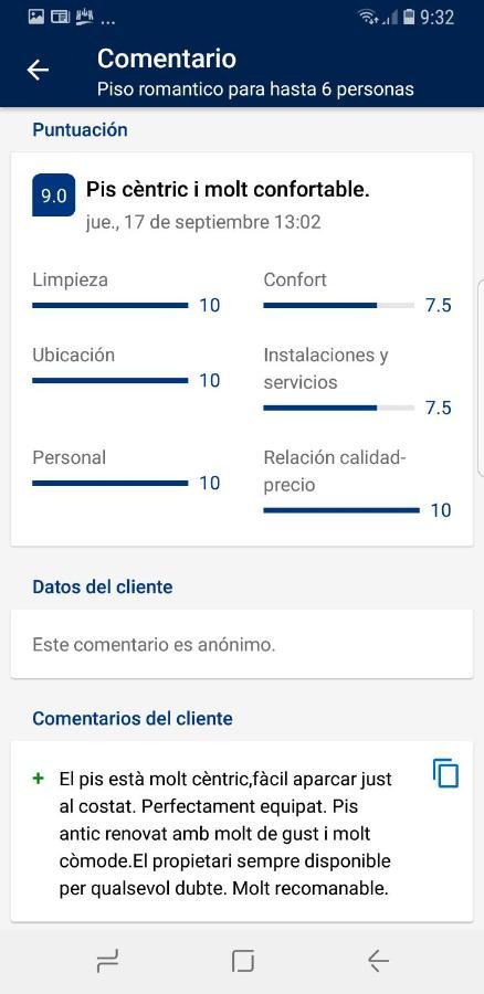 Piso Romantico Y Espacioso Tremp Kültér fotó